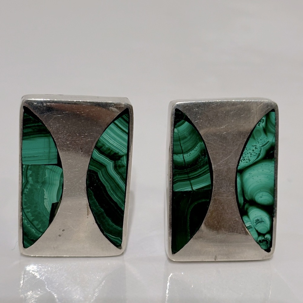 Vintage 925 Taxco Mexico  Cufflinks